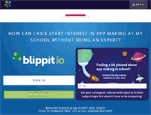 Tablet Screenshot of blippit.co.uk